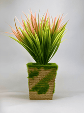 Tall Faux Grass Plant in Decorative Pot